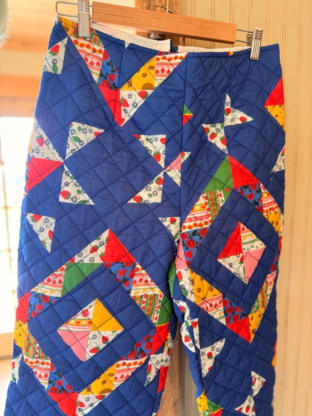 LISA SAYS GAH Quilted Patchwork Pants - Picture 2 of 6